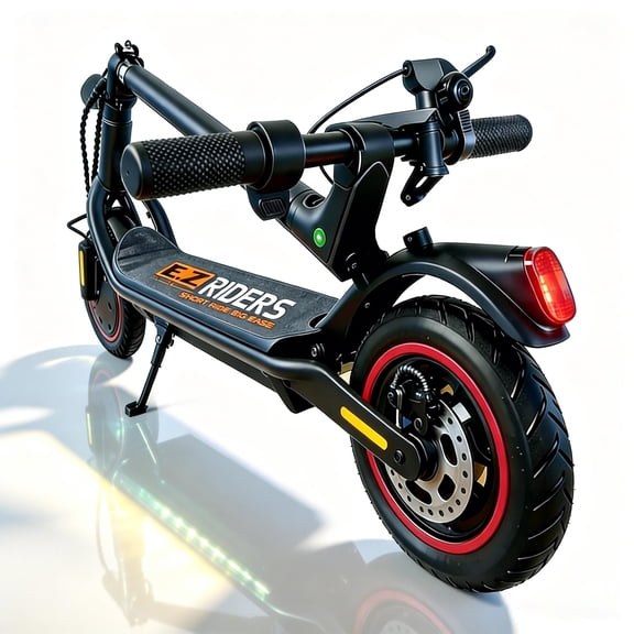 iScooter Electric Scooter for Adults, Up to 21Mph & 21Miles, 500W Peak 8.5" Pneumatic Tire, Commuting E-Scooter with APP Control, Orange