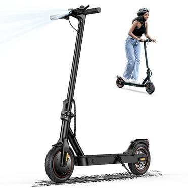 iSinwheel Commuter Electric Scooters for Adults, 350W Motor with Max 18 Mph 19 Miles Range Portable Folding Escooter, 8.5'' Pneumatic Tires & 7.8Ah High Capacity E-scooter Teens