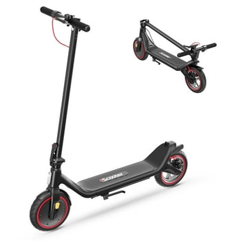 iScooter i8L Electric Scooter for Adults，18Miles Long Range，350W Motor, 18MPH Top Speed，Extra-Wide Pedals, Portable Folding Design，UL Certified Commuter Scooter for Adults