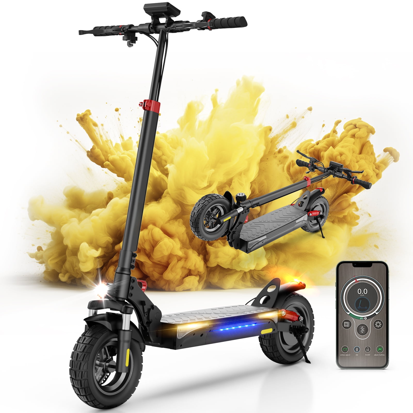 iScooter 800W Electric Scooter, Up to 25 MPH,25Miles Range, Dual Brake, Folding Scooter for Adults, Off Road Electric Scooter iScooter 800W Electric Scooter, Up to 25 MPH,25Miles Range, Dual Brake, Folding Scooter for Adults, Off Road Electric Scooter