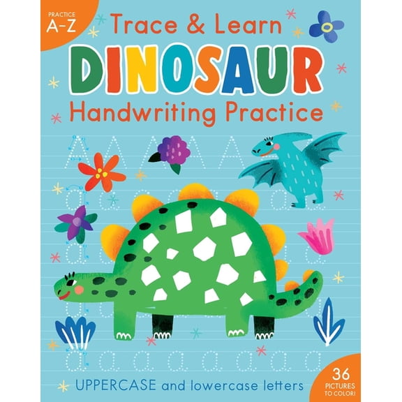 iSeek: Trace & Learn Handwriting Practice: Dinosaur (Paperback)