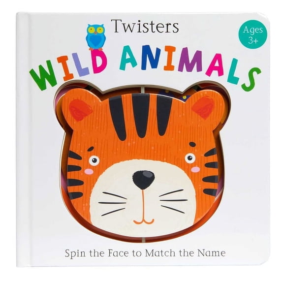 Iseek Twisters: Wild Animals, (Board Book)