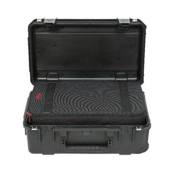 iSeries 3i-2011-7 Case with Think Tank Designed Zippered, Removeable Divider - Black