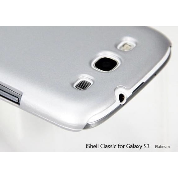 iShell Platinum Classic Snap-On Case + Screen Protector for Samsung Galaxy S3 i9300