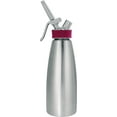 thumbnail image 1 of iSi North America Gourmet Cream/Food Whipper for All Hot and Cold Applications, 1 Quart, Stainless Steel/Red, 1 of 10