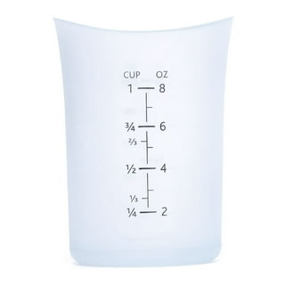 OXO 11161000 Good Grips 1 Pint (2 Cups) Squeeze & Pour Translucent Silicone  Measuring Cup