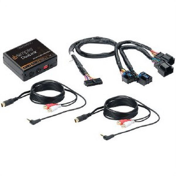 iSimple ISGM532 Dual Auxiliary Input Audio Adapter Kit Gm W/ Pghgm1 Harness New