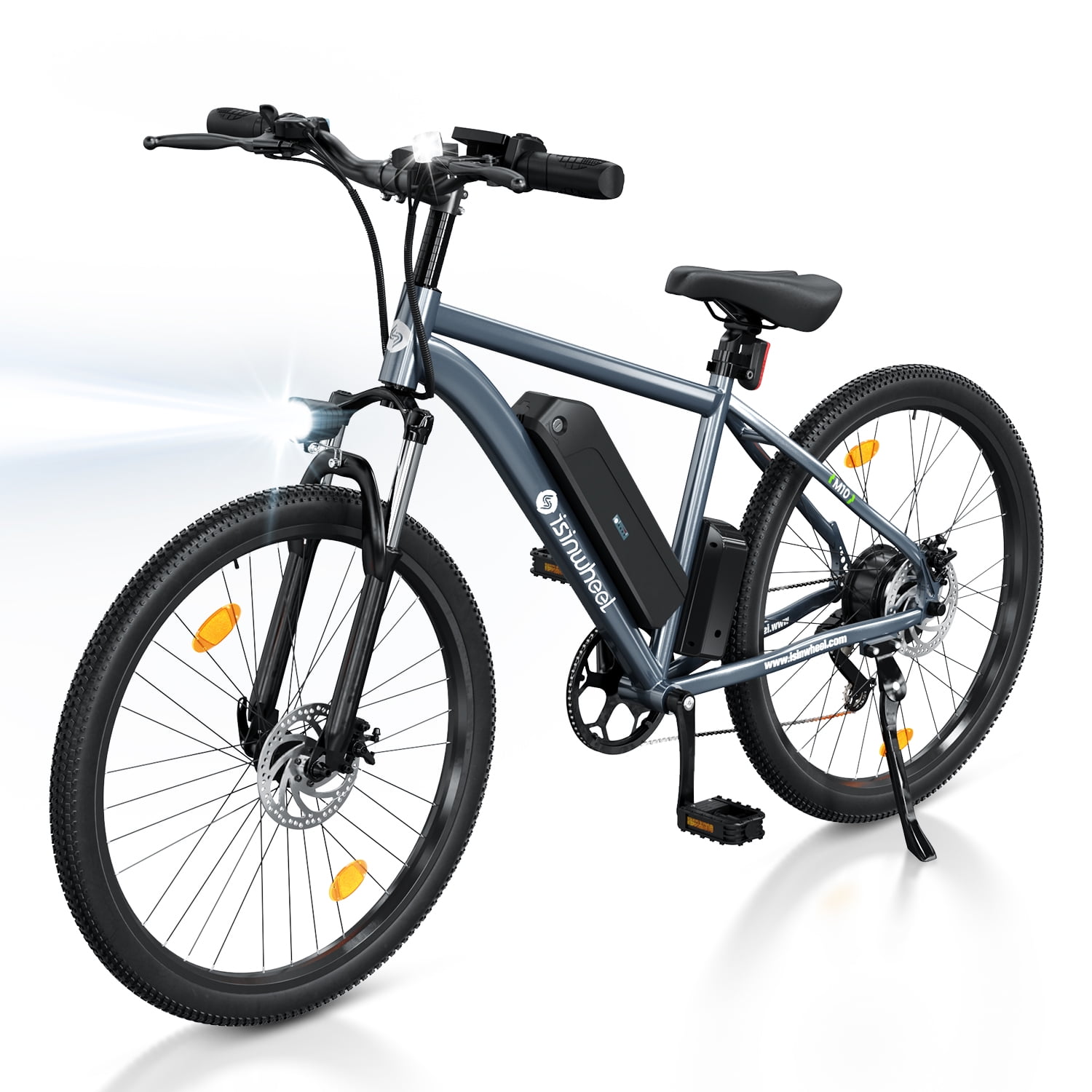 iSinwheel M10W Electric Bike Adult 500W, Electric Mountain Bike 55+ Miles