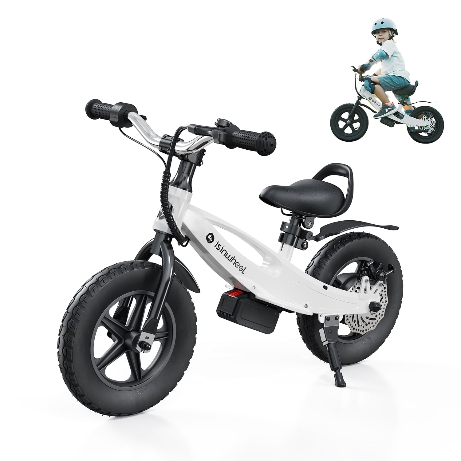 VR46 Kid Moto-X, Bicicleta eléctrica, Ruedas 16, Autonomía 8 Km, Motor  150W, Batería 125Wh, con Suspensión, para niños : : Deportes y  aire libre