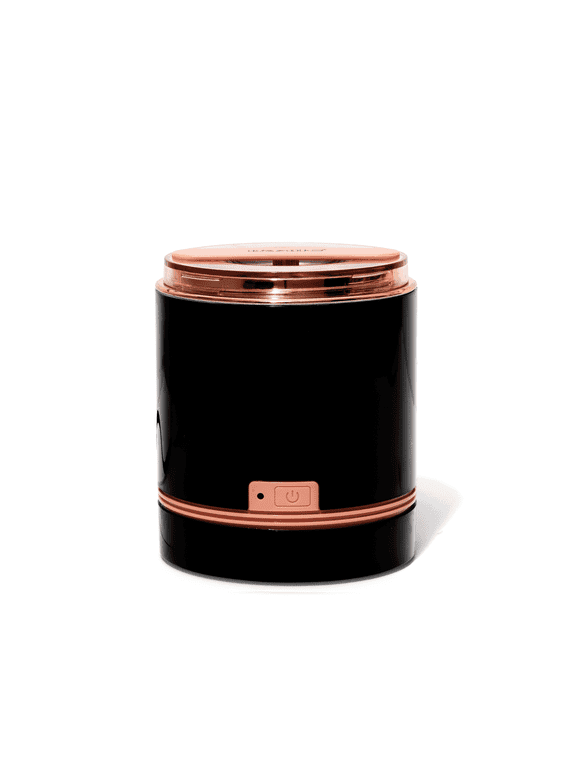 D1800 Compact Ultrasonic Jewelry Cleaner Machine, Black/Rose Gold