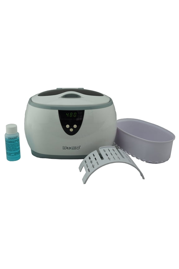 D3800A Digital Ultrasonic Cleaner for Jewelry, Eyeglasses, Watch, 1.3Pt/0.6L, 110V 35W