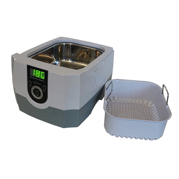 iSonic P4800 Ultrasonic Cleaner, 1.4 L Stainless Steel Tank, Digital Timer, 110 V 55 W, Includes Plastic Basket