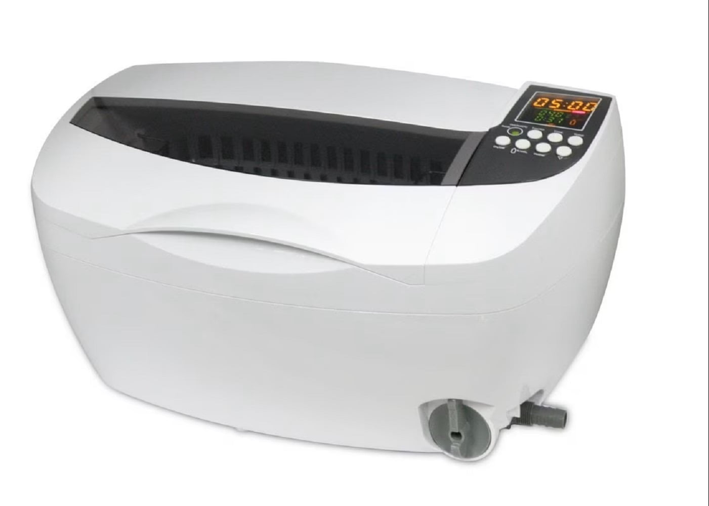 ISONIC P4830 Commercial Ultrasonic Cleaner, 3.2qt/3l, White Color, Plastic Basket, 110v