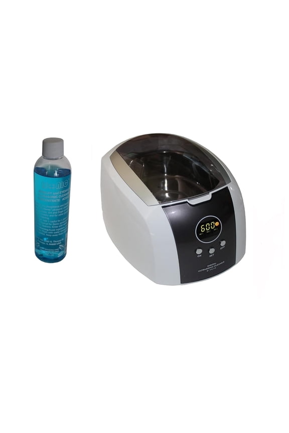 Ultrasonic Jewelry Cleaner D7910b With Cleaning Solution Concentrate Csgj01, 110v
