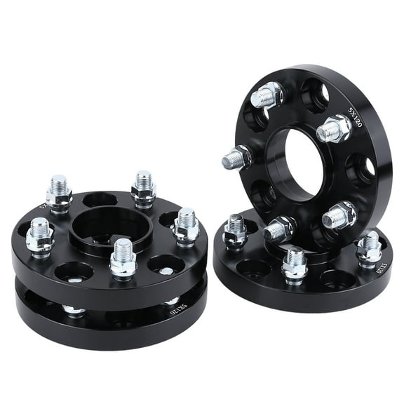 iSpchen 4Pcs 5x120mm Flange Hubcentric Wheel Spacers 20mm with M14x1.5 Studs 66.9mm Bore for Corvette C8 2020