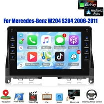 iSpchen 8in Android 13 Car Stereo Radio for Mercedes Benz W204 2006-2011 Built-in Wireless CarPlay Android Auto Bluetooth FM/GPS/RDS WiFi SWC Split Screen