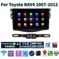 thumbnail image 1 of iSpchen 9" Touchscreen Car Radio Stereo for Toyota RAV4 2007-2012, Android 11, Bluetooth, Black, 1 of 10