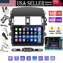 iSpchen Android 13 Car Stereo Radio for Toyota Corolla 2009-2013 Built-in Wireless CarPlay Android Auto, 9in Touch Screen Bluetooth WiFi Mirror Link GPS Navigation