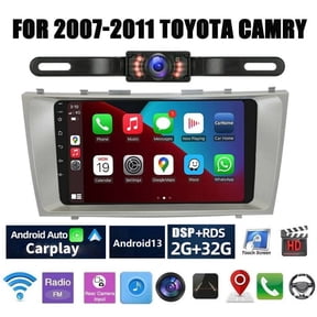 iSpchen Car Radio Stereo for Toyota Camry 2007-2011, 9" Touchscreen Android 13 Support Carplay Android Auto Navigation Bluetooth Radio Video Mirror Link Steering Wheel Control 2GRAM+32GROM,Black