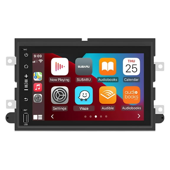 iSpchen Car Stereo Radio for Ford F-150 F-250 F-350 2004-2016 with Wireless CarPlay Android Auto, 7in Android 13 Bluetooth FM/RDS GPS Navigation/WiFi/SWC/Mirror Link