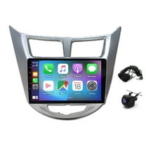 iSpchen Car Stereo Radio for Hyundai Accent 2012-2017 with Wireless CarPlay Android Auto, 9in Android 13 Touch Screen Bluetooth WiFi FM/RDS SWC GPS Navigation Head Unit