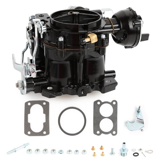 iSpchen Carburetor for 2 BBL V6 4.3L Mercarb Mercruiser Marine Engines, Aluminum Alloy Replacement 3310-807764A1