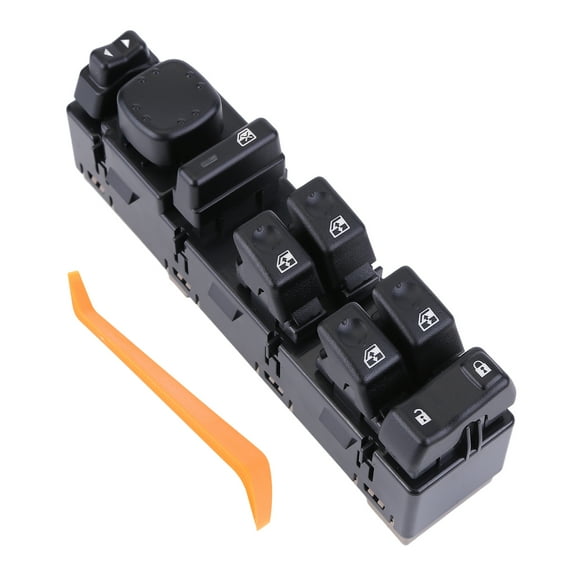 iSpchen Electric Car Power Window Switch Front Left Driver Side Replacement for Chevrolet Avalanche / Silverado, for GMC Sierra / Yukon 2003-2007, Replaces 15883323