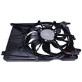 thumbnail image 1 of iSpchen Engine Radiator Cooling Fan Assembly (Single Fan & Shroud) ‌for‌ Fiat 500X 2019-2023, for Jeep Renegade 2019-2023 L4 1.3L, Replacement 68552370AA, 1 of 16