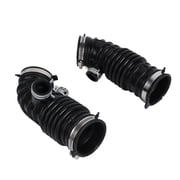 iSpchen Pair Air Intake Ducts / Inlet Hoses Left & Right  for  Infiniti QX70 & FX37 V6 3.7L 2013-2017, Rubber Intake System Replacement 165761CZ0A / 165761CZ1A