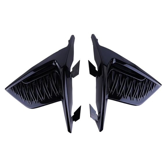 iSpchen Pair Front Bumper Lower Grille Fog Light Cover for Lexus IS300 IS350 F-Sport 2021-2023,, Replaces 5310553010 5310653010