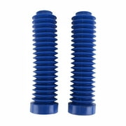iSpchen 2-Pack OE 51611-HA2-003 Fork Boot Kit for 1985-1986 Honda ATC250R   Direct Fit, Blue, Dustproof/Waterproof