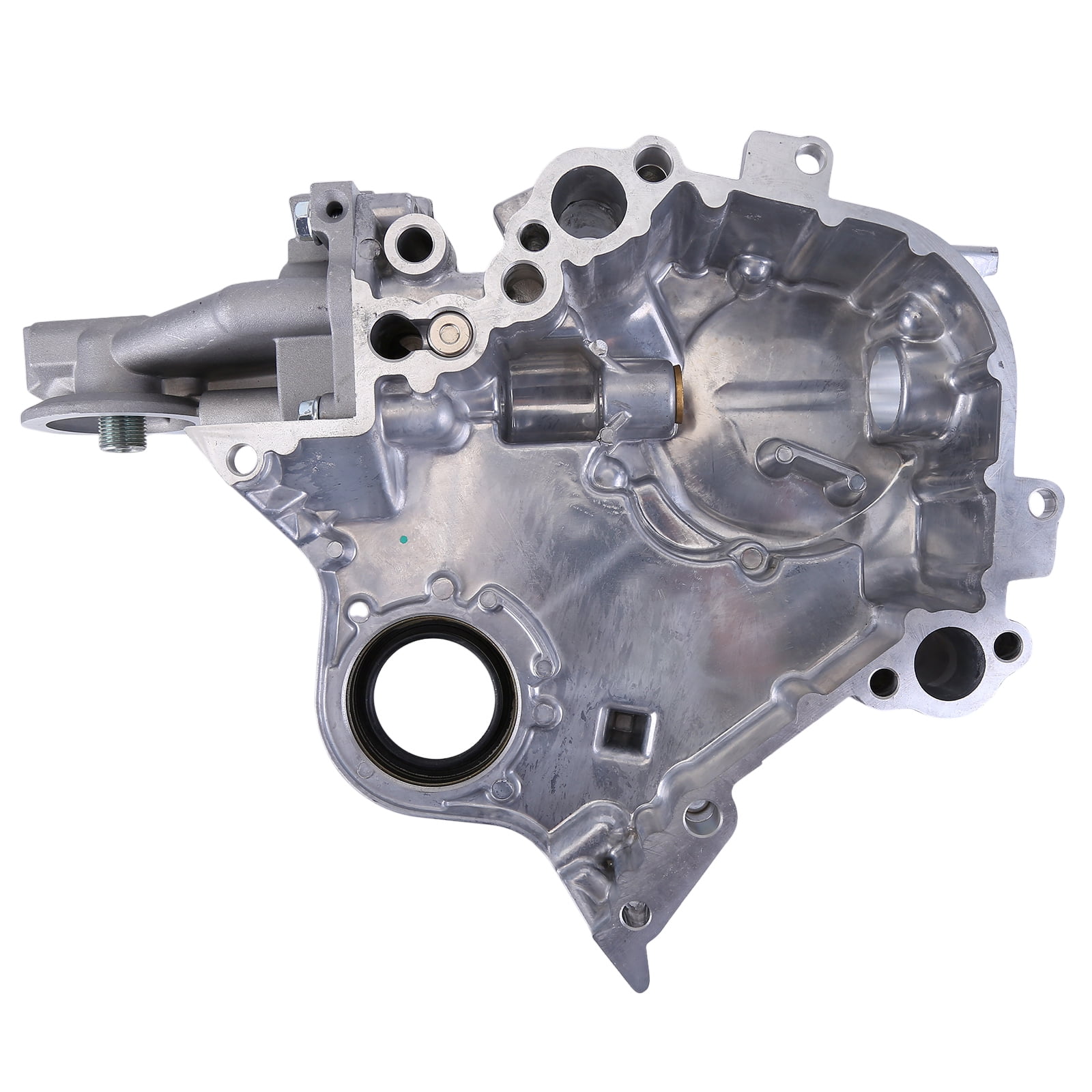 A-Premium Engine Timing Cover With Oil Pump Compatible With Toyota Yaris 2006-2011 Echo 2000-2005 Scion XA XB 2004-2006 1.5L