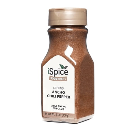 iSpice | Ancho Pepper Ground | 5.3 oz | Gourmet Spice | Kosher | Flavorful Spice