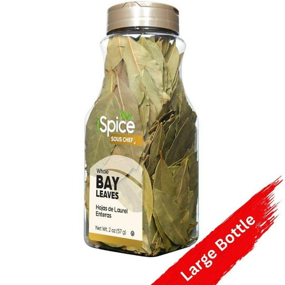iSpice | Bay Leaf | 2 oz | Bulk Size | Premium Herbs | Kosher