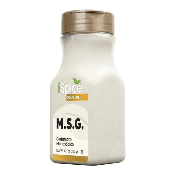 iSpice | MSG Enhancer | 8.5 oz | Gourmet Spice | Kosher | Food Grade BPA Free Bottle