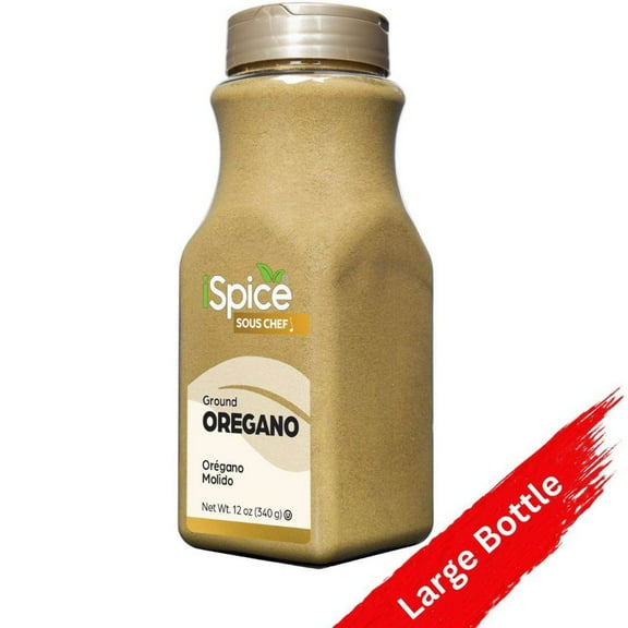 iSpice | Oregano Ground | 12 oz | Bulk Size | Premium Herbs | Kosher