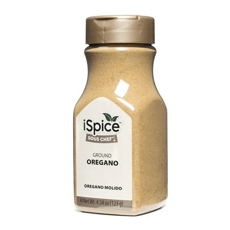 iSpice | Oregano Ground | 4.34 oz | Premium Herbs | Kosher | Halal | Finely milled