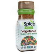 iSpice | Salt-Free Vegetable Seasoning | 4.62 oz | Mixed Spice  Seasoning | Halal | Kosher