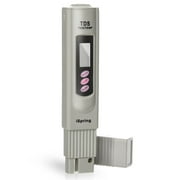 iSpring 3-Button Digital TDS Water Quality Test Meter Kit with Temperature Calibration, 0.11 lb