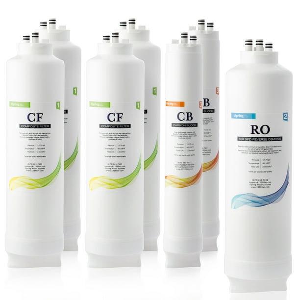 2-Year Reverse Osmosis Replacement Filter Pack for RO500 Tankless Water Filtration System 2-Year Reverse Osmosis Replacement Filter Pack for RO500 Tankless Water Filtration System