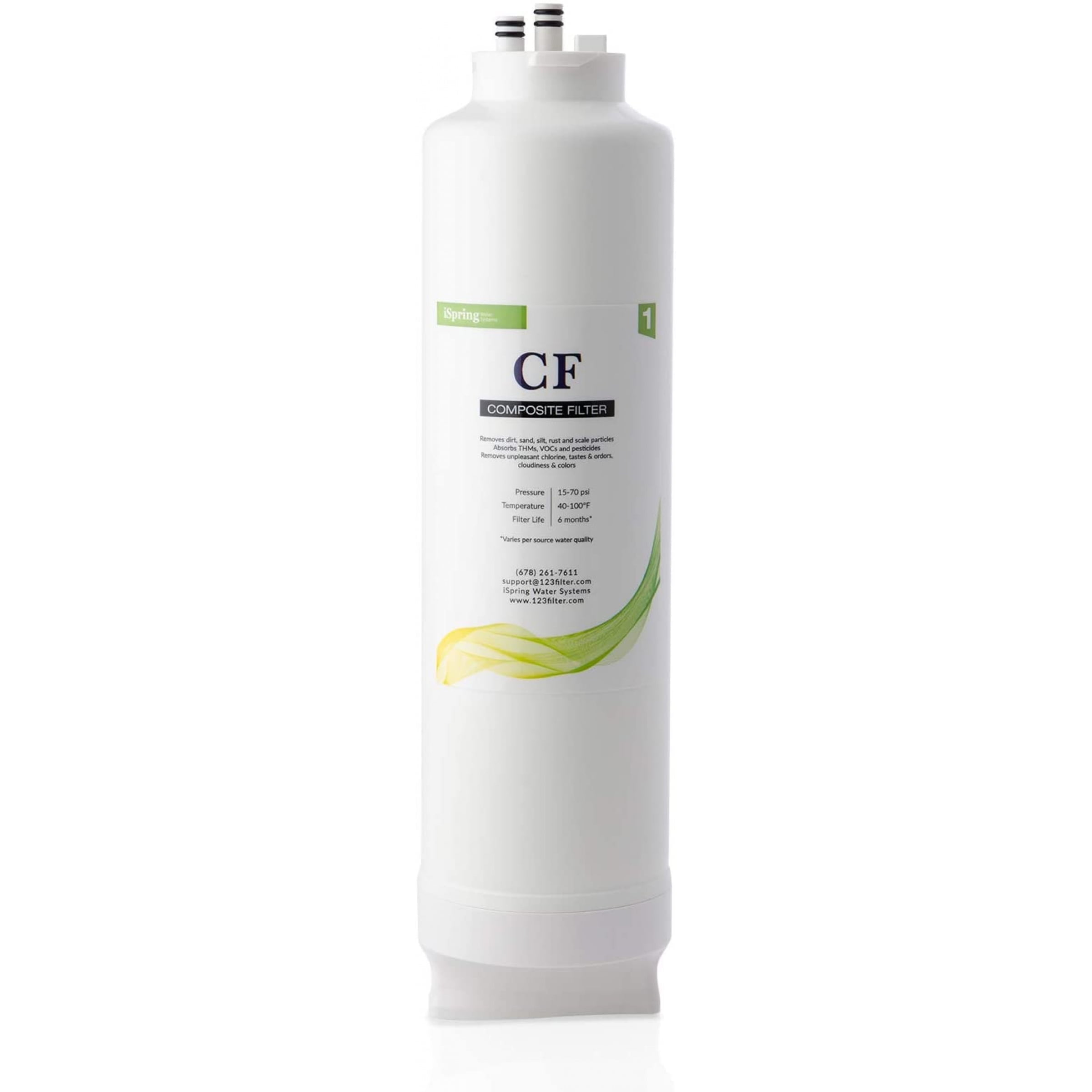 iSpring FCF500 Composite Filter Replacement for RO500 Tankless Reverse Osmosis Water Filtration System