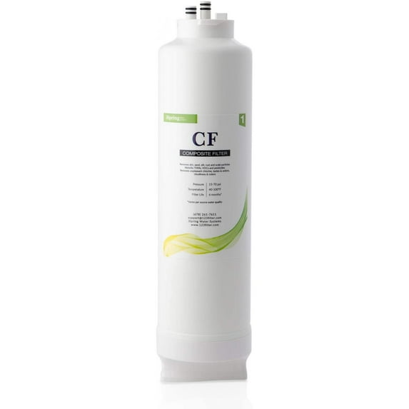 iSpring FCF500 Composite Filter Replacement for RO500 Tankless Reverse Osmosis Water Filtration System