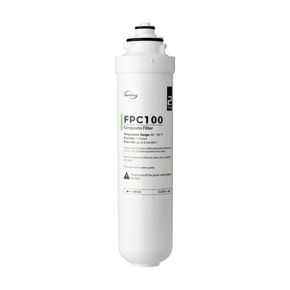 iSpring FPC100 Replacement Filter for RCD100 Countertop Reverse Osmosis System, Composite Filter, Replacement Cycle: Up to 6 Months