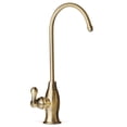 thumbnail image 1 of iSpring GK1-AB Heavy Duty Reverse Osmosis, High Spout Kitchen Bar Sink Drinking Water, Contemporary RO Faucet, Antique Brass, 1 of 7