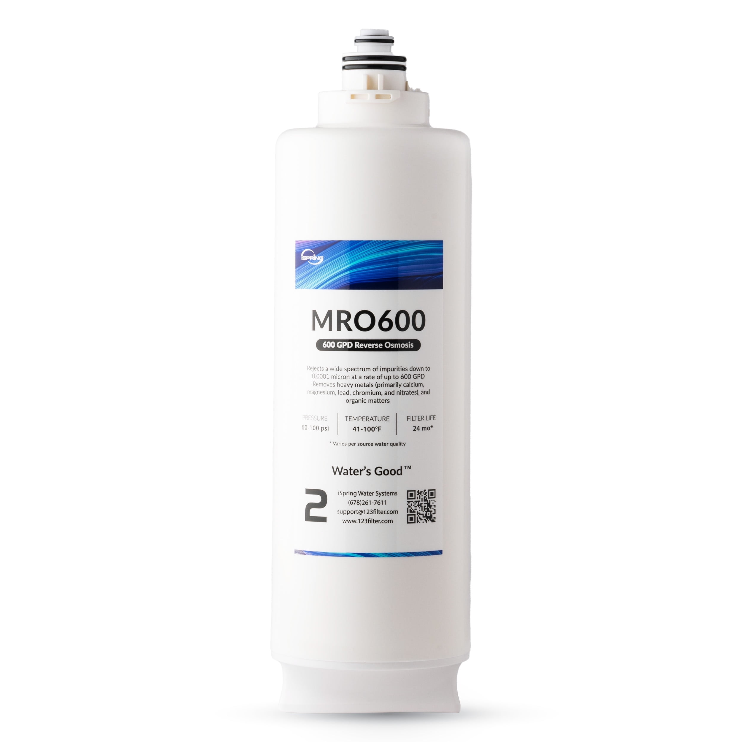 iSpring MRO600 RO Membrane Reverse Osmosis Replacement water Filter for RO600 Tankless Reverse Osmosis Water Filtration System