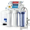 thumbnail image 1 of iSpring RCC2AK, 200 GPD 6-Stage RO System with Alkaline Filter, pH+, Top-Mounted Faucet, Easy DIY Install, Ideal for Large Homes & Offices – Upgraded Under Sink Design, 1 of 8