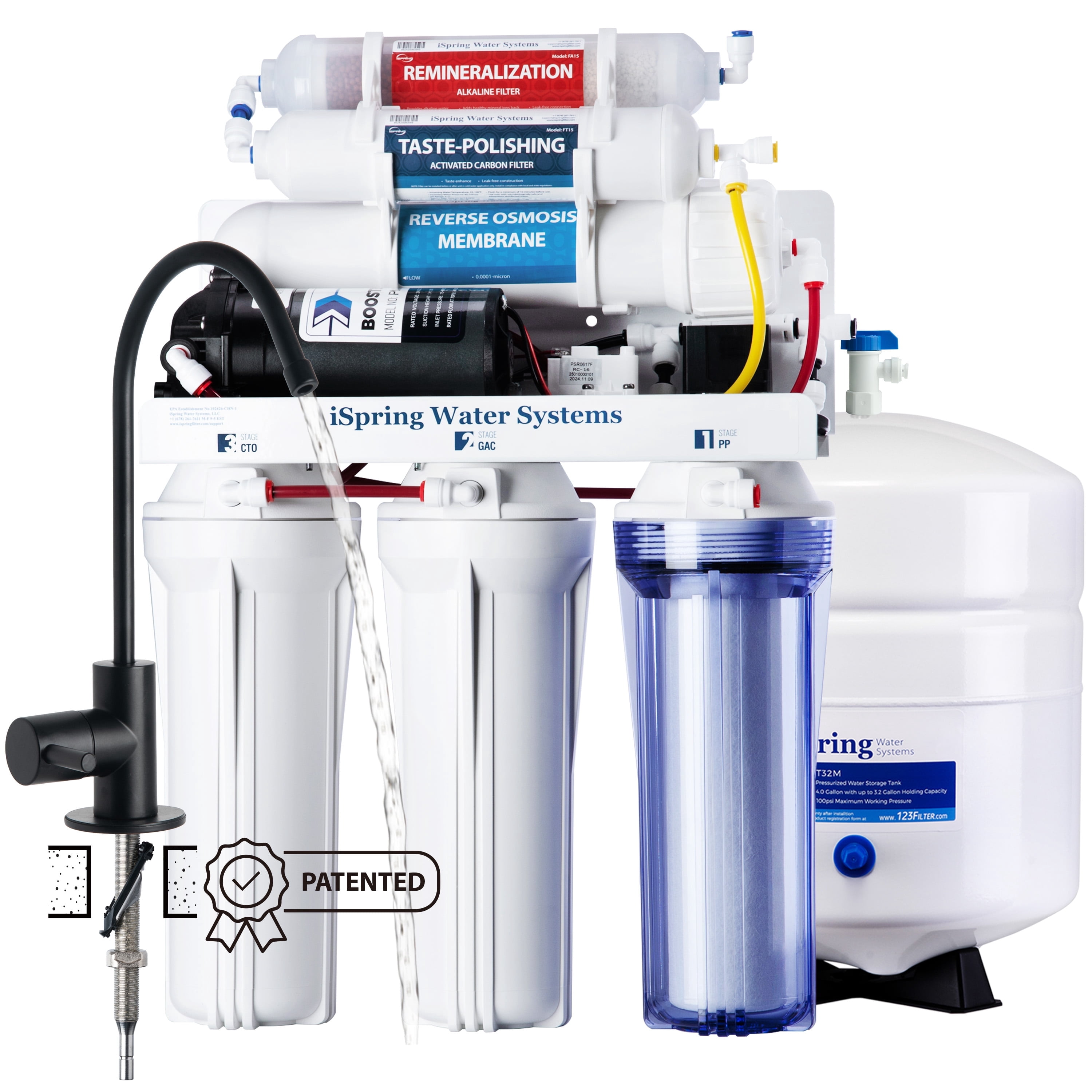 iSpring RCC7P-AK Reverse Osmosis System - Thumbnail 2
