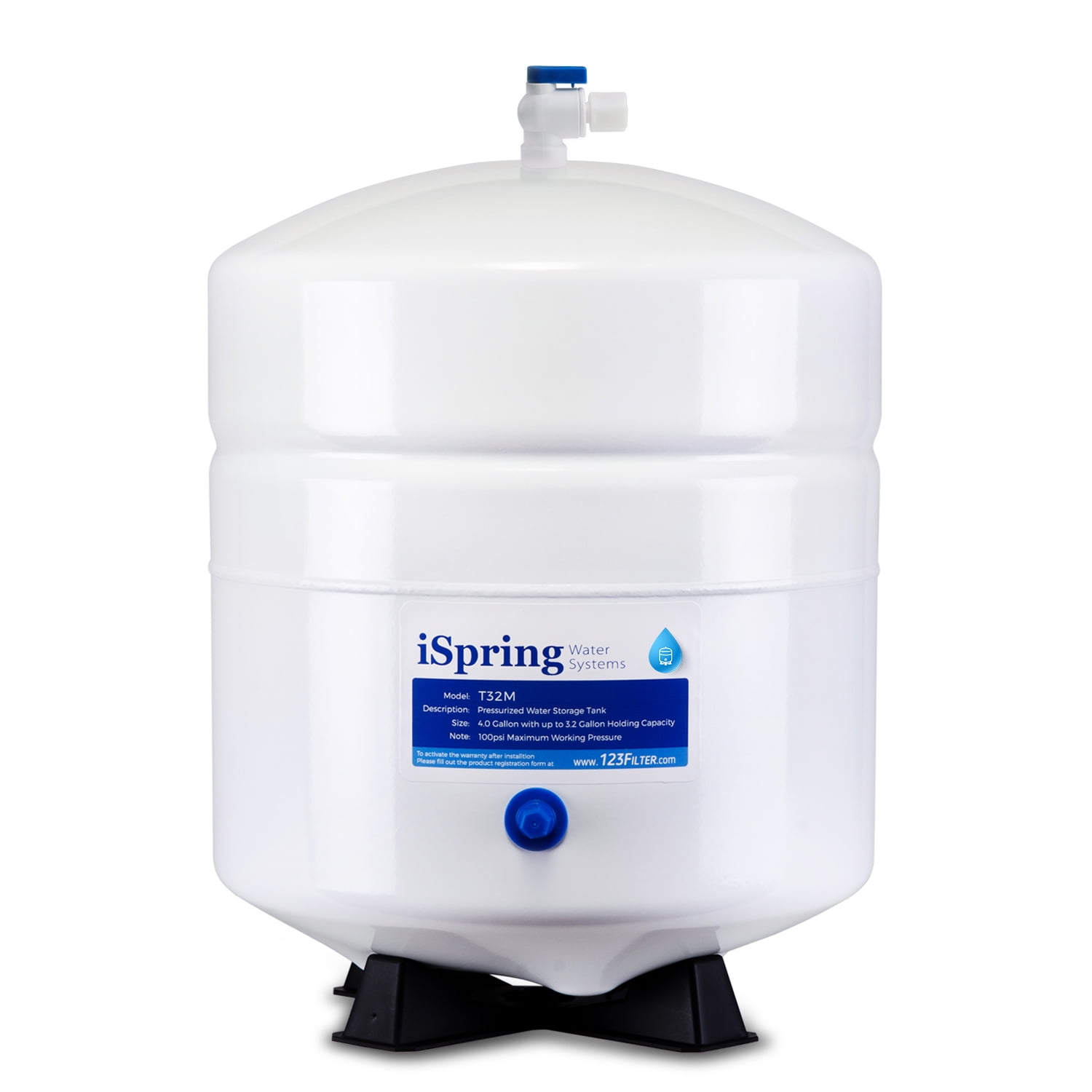 Emergency Water Storage 5 Gallon Water Tanks - 2 Tanks - 5 Gallons ea. w/Lids + Spigot - Food Grade, Portable - Survival Supply Water Container