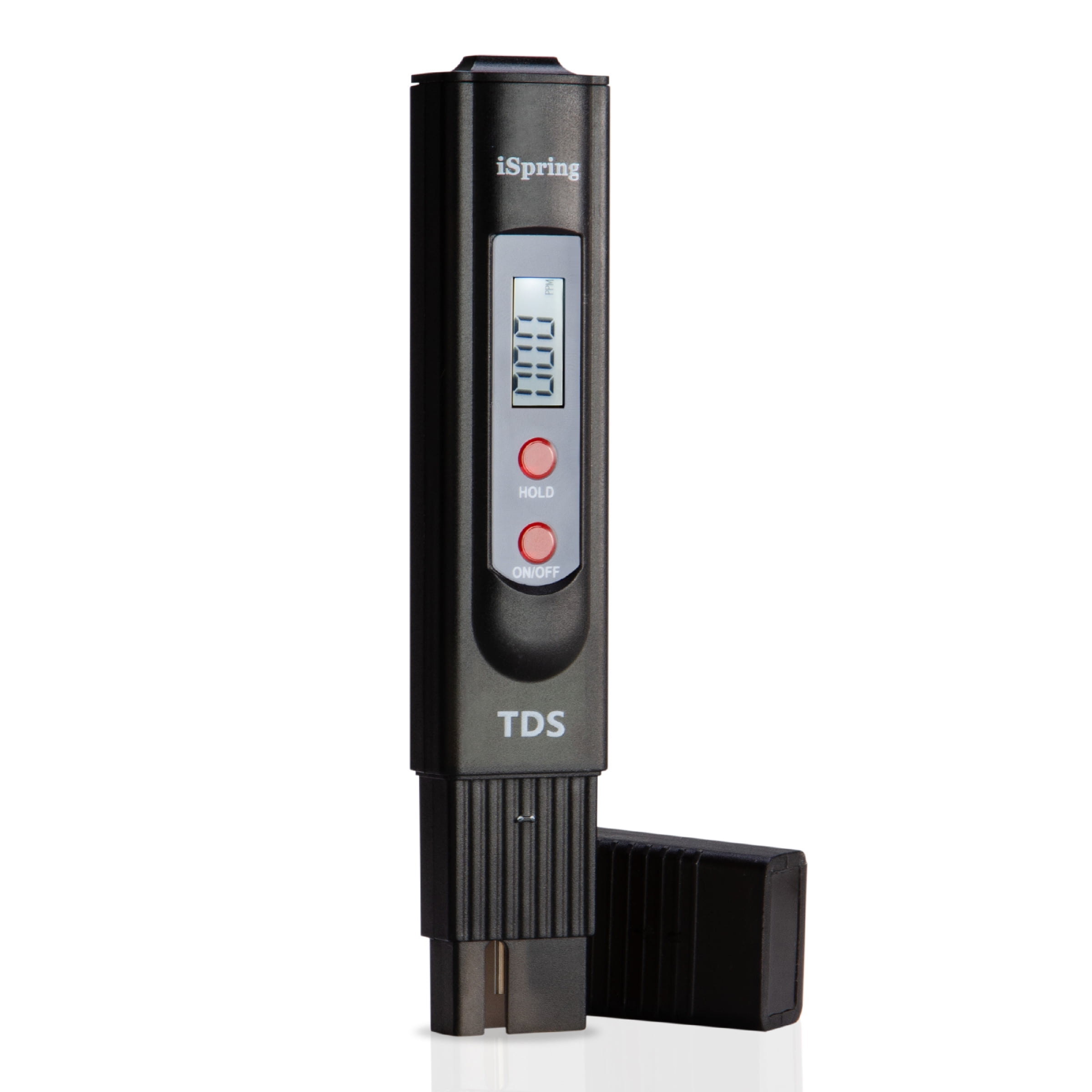 ISPRING WATER SYSTEMS iSpring TDS2 Digital 2-Button TDS Meter with Backlit LCD, Black