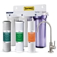 thumbnail image 1 of iSpring US31-BV Under Sink 3-Stage Water Filtration System for Drinking, Reduce Bacteria and Viruses, SGS-Tested Water Filter, High Capacity Water Filter System with Faucet, 1 of 8